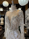 Beaded white gown